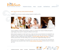 Tablet Screenshot of bridesaver.ca